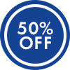 50% OFF