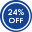 24% Off