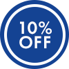 10% OFF