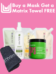 Buy ANY Matrix Mask Get 1 Matrix Towel FOC