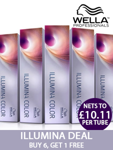 Wella Illumina Colour Deal - Buy 6, Get 1 FREE