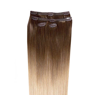 Beauty Works Deluxe Clip In Weft 16" No.4/27