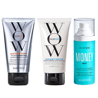 Color Wow Mini Essentials Trio Kit - Shampoo, Conditioner and Money Mist