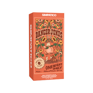 Danger Jones Semi Permanent Colour 118ml - Simpatico (Light Peach) 118ml