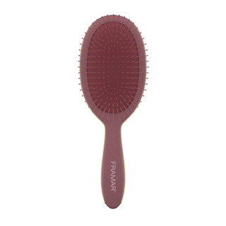 Framar Dark Academia Detangling Brush - Maroon