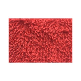 HAIR TOWEL RED (12PK)