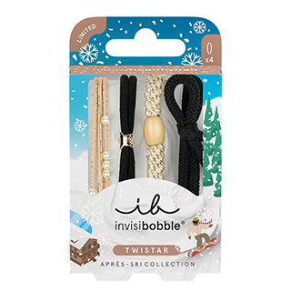 Invisibobble Apre Ski Collection - Twistar Fondue 4Pc