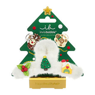 Invisibobble Apres Ski Collection - Festive Fluff 3 Pc Set