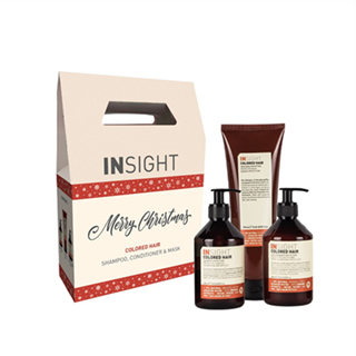 2024 Insight Xmas Trio Box - For Coloured Hair contains Shampoo, Conditioner and Mask