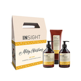 2024 Insight Xmas Trio Box for Dry Hair contains Shampoo, Conditioner and Mask