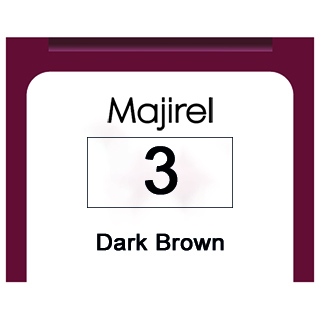 MAJIREL 3 DARK BROWN