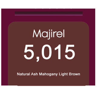 Majirel French Brown 5,015 Natural Ash Mahogany Light Brown