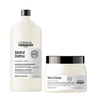 Serie Expert Litre Duo - Metal Detox (litre shampoo + 500ml mask)