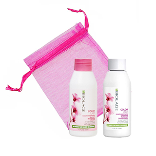 Biolage Colorlast Mini Duo in Drawstring Bag