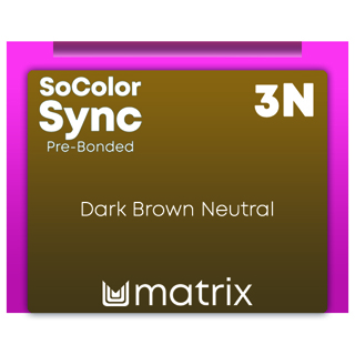 New ColorSync Pre-Bonded 3N Dark Brown Neutral 90ml