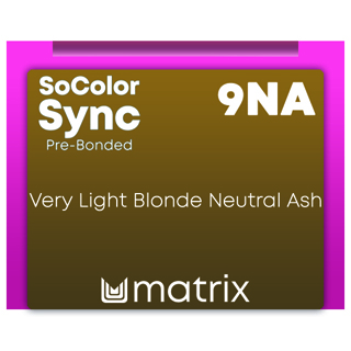 New Color Sync Pre-Bonded 9NA Very Light Blonde Neutral Ash 90ml
