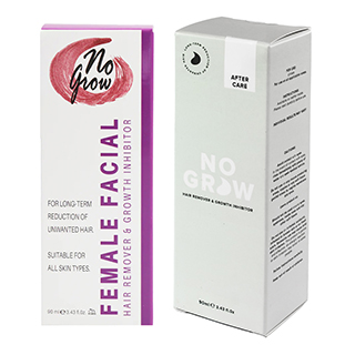 No Grow Duo Pack - Female Facial Hair Remover and Soothing Gel