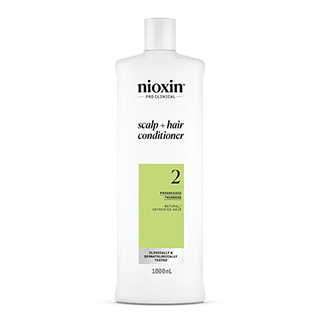 Nioxin Conditioner System 2 1000ml for Natural Hair with Progressed Thinning