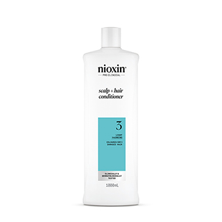 Nioxin Conditioner System 3 1000ml for Coloured Hair with Light Thinning