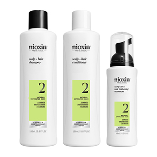 Nioxin 3 Step System Kit 2 For Natural Hair with Progressed Thinning