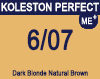 New Koleston Perfect Me+ 6/07 Dark Natural Brunette Blonde 60ml